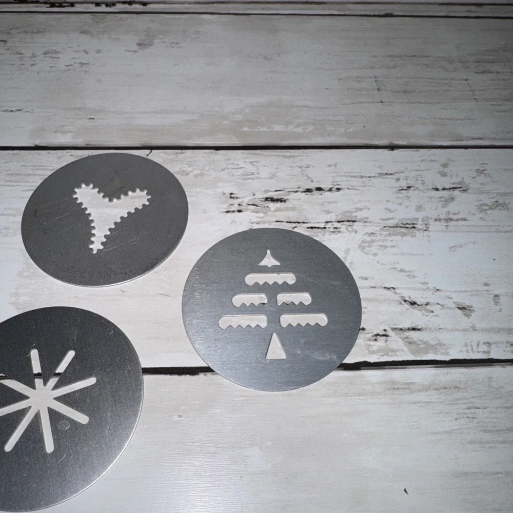 Hamilton Beach Super Shooter 9 Cookie Discs 2 Decorating Tips Replacements 80000
